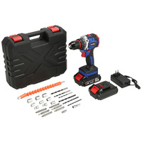 Nouvelle perceuse électrique au lithium haute puissance transfrontalière, perceuse à main compacte et puissante, rechargeable, contrôle de vitesse infini, trois griffes