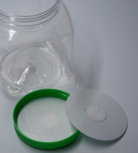 BWP101 Self Adhesive Anti Bulging Degassing Packing with BangTuValve for Cheese Canister and Pet Food Canister <b>Fermentation</b> - Product Image 6