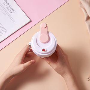 ขวดน้ำแนวสปอร์ตพับได้ทำจากพลาสติกซิลิโคนขนาด11.85ออนซ์/350มล. พร้อมหลอดสำหรับกิจกรรมกลางแจ้ง - Product Image 6