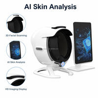 Analyseur de peau 3D portable, scanner facial AI, équipement de salon de beauté, clinique de dermatologie, vente en gros, OEM, ODM, usine