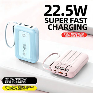 HDL PD22.5 รองรับการชาร์จเร็ว พาวเวอร์แบงค์ พาวเวอร์สเตชั่น 10000mAh พาวเวอร์แบงค์แบบพกพา ชาร์จเร็ว พร้อมสายชาร์จ - Product Image 1