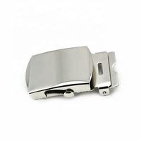 Boucle de ceinture en métal de fer personnalisée pour ceinture en tissu, vente en gros