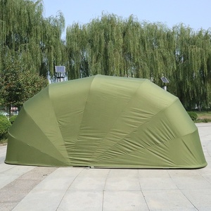 <span class=keywords><strong>Garaje</strong></span> Móvil Semiautomático, Plegable y Retráctil, con Toldo Hidráulico, Protección Solar Anti-UV, Refugio para Auto - Product Image 2