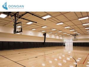Terrain <span class=keywords><strong>de</strong></span> basketball intérieur en structure légère en acier, construction rapide, ignifuge et isolé thermiquement pour centre sportif - Product Image 6
