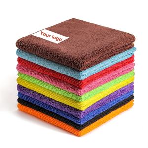 <span class=keywords><strong>Serviette</strong></span> en microfibre  Chiffon de nettoyage Polissage de voiture Chiffon en microfibre Serviettes de cuisine pour voiture - Product Image 1