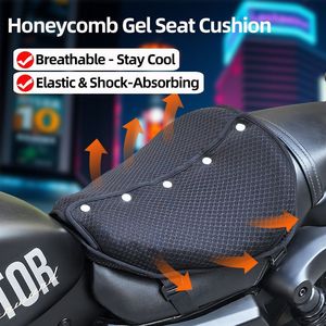 Housse de siège de moto en gel Tpe, taille unique, coussin ouvert sur les côtés, pour véhicule électrique, quatre saisons, imperméable - Product Image 2