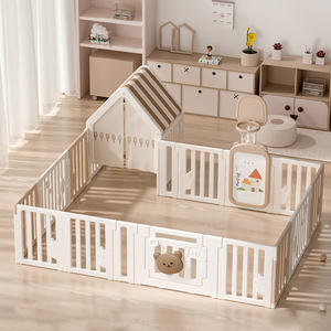 Clôture <span class=keywords><strong>jouet</strong></span> pliable mignon parc intérieur/extérieur caractéristique de sécurité chambre d'enfants et mobilier de terrain de jeu - Product Image 1