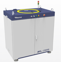 Machine de découpe laser à fibre fiable de 30 000 W avec table à navette et système d'échange automatique pour la découpe industrielle de métaux