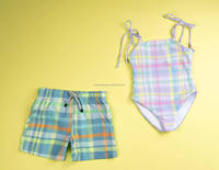 Fabricant de maillots de bain pour enfants sur mesure avec faible MOQ, ensemble bikini de haute qualité pour bébé fille, maillot de bain une pièce pour tout-petit, maillot de bain imprimé mignon
