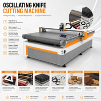 Máquina de Corte de Cuero, Prendas de Vestir, Textiles y Telas, Máquina de Corte Automática de Cama Plana CNC para Telas