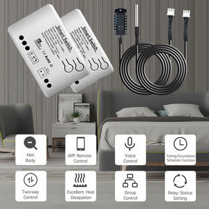 EV-TDQ-1CH-12v-T Smart Temperature Humidity Wifi <b>Switch</b> 10A 2000W Intelligent Monitoring Thermostat Compatible with Ewelink - Product Image 6
