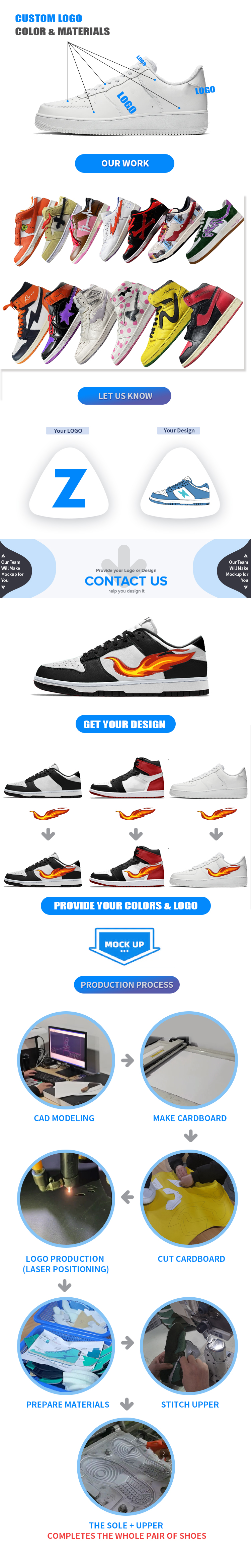 Custom Genuine Leather Sneaker Customized Low Top Men Basketball Shoes