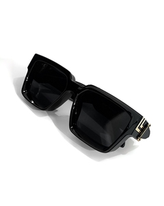 LMA 86229 Gafas de Sol de Moda para Hombre y Mujer, Marca Millionaire, Color Negro, Cuadradas, de Alta Calidad, con Protección UV400 - Product Image 2