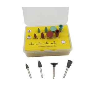 Kit de Pulidores Dentales de Goma RA para Pulido de Aleaciones Metálicas de Amalgama - Product Image 4
