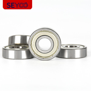 ลูกปืนเม็ดกลมร่องลึก SeYoo 6000zz 10x20x6 มม. เหล็กโครเมียม P0 เมตริก สำหรับมอเตอร์และยานยนต์ - Product Image 1