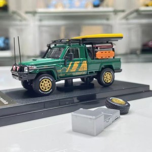 <span class=keywords><strong>Autobots</strong></span> Land Cruiser J70 LC79 Pickup, Modelo de Coche de Metal Fundido a Presión a Escala 1:64, Realista, Personalizado, Decoración del Hogar, Regalo - Product Image 6