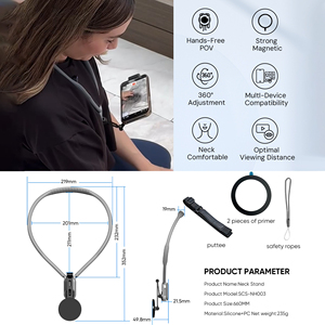 Soporte Magnético para Teléfono Móvil, Ajustable, Manos Libres, para Vlog, Selfies y Grabación de Video, Venta Directa de Fábrica - Product Image 3