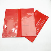 Porte-cartes d'assurance en PVC multicolore Porte-cartes promotionnel personnalisé