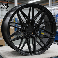 Jantes en alliage Maxtera forgées sur mesure de style HF7 pour voitures particulières Porsche BMW Corvette Camaro Mustang Audi AMG Lexus 370Z GT-R