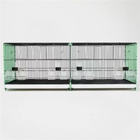 Grande Cage d'Élevage Modulable à Plusieurs Niveaux Mobile pour Oiseaux à Vendre