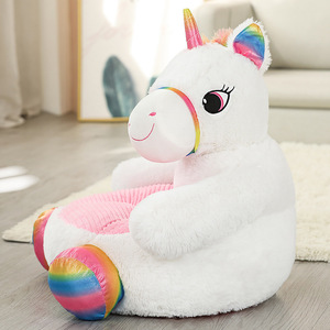 Cute Cartoon Animal Plush Baby Coussin Et Canape En Peluche Pour Enfants sofá silla juguetes para niños - Product Image 5