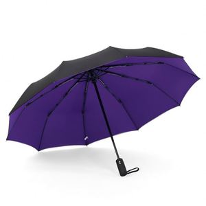 Paraguas Automático Fácil de Abrir y Cerrar, Doble Pared, 23 Pulgadas, Plegable, Portátil, para Lluvia y Sol - Product Image 6
