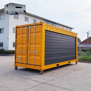 Conteneur de stockage portable à ouverture multi-portes latérales de 20 pieds, conteneur sec à ouverture latérale haute de 40 pieds avec portes à volets - Product Image 5