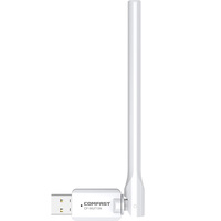 Adaptador WiFi USB2.0 Inalámbrico Externo CF-WU713N de 2.4GHz y 300Mbps con Chipset MT7603 para Computadora de Escritorio/Portátil, Garantía de 12 Meses, CE/FCC