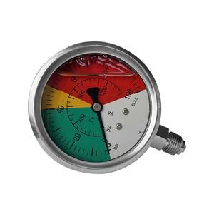 부식 방지 2.5 인치 방사형 가스 공기 압력 게이지 psi co2 kpa - Product Image 4