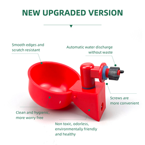 New Gia cầm Gà uống bát tự động <span class=keywords><strong>waterer</strong></span> cho Chim Chim bồ câu cốc chim cút trang trại thiết yếu - Product Image 3