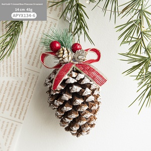 Décorations <span class=keywords><strong>de</strong></span> <span class=keywords><strong>Noël</strong></span> <span class=keywords><strong>en</strong></span> <span class=keywords><strong>bois</strong></span> écologiques originales, boules colorées, ornements adhésifs à suspendre, <span class=keywords><strong>Noël</strong></span> festif - Product Image 6