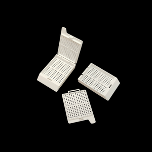 TEC-12201 Einzelne Scharnierdeckel-Labor-Einwegkassetten aus buntem Kunststoff für die Gewebepräparation in der Histologie - Product Image 3