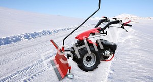 Tracteur à deux roues Loncin 15HP 4 temps avec <span class=keywords><strong>pelle</strong></span> à <span class=keywords><strong>neige</strong></span>, transmission intégrale sans courroies, 4 vitesses avant pour déneigement DIY - Product Image 2