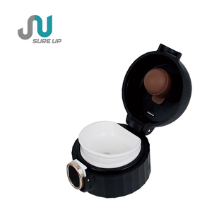 Gourde isotherme premium 470 ml, ouverture à une main, revêtement céramique, acier inoxydable, coffrets cadeaux d'affaires, ensemble personnalisé Fête <span class=keywords><strong>des</strong></span> Pères - Product Image 4