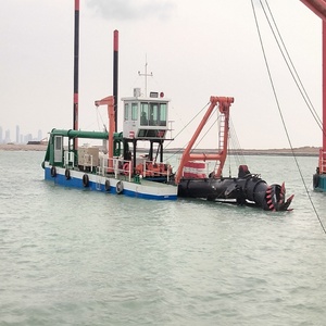 เรือขุดดูดแบบตัดขนาด 20 นิ้ว สำหรับการฟื้นฟูพื้นที่และขุดทราย - จัดส่งรวดเร็วไปยังอินโดนีเซีย - Product Image 1