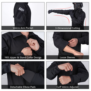 IDOGEAR Traje Táctico G3 Versión Mejorada para Hombre, Uniforme de Camuflaje con Camisa y Pantalones con Rodilleras y Coderas Rip-Stop - Product Image 4