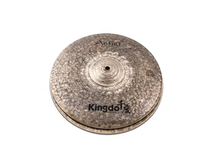 Venda quente de pratos para tambor Hi Hat Bronze Dark Series 13"