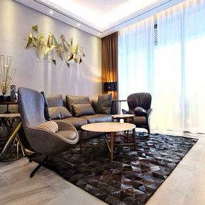 도매 소설 인조 모피 러그 홈 인테리어 거실 침실 얼룩말 쇠가죽 채찍으로 치다 가죽 카펫 판매 - Product Image 5