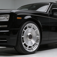 Jantes Bku forgées 5x120 20 21 22 pouces, jantes monobloc brossées de luxe pour Rolls Royce Wraith Ghost Dawn Spectre Phantom Cullinan