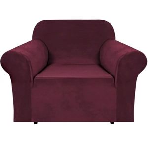 Housse de canapé en velours <span class=keywords><strong>siamois</strong></span> tout compris couleur unie épaissie quatre saisons housse universelle pour coussins - Product Image 2