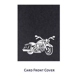 <span class=keywords><strong>Cartes</strong></span> 3D Pop-up Moto Harley : Design Artisanal Inspiré pour les Fans de Moto, Carte de Vœux Unique et Souvenir Mémorable - Product Image 6