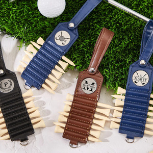 <b>Golf</b> tee storage case, 7-piece PU <b>golf</b> tee keychain, outdoor sports accessories, <b>golf</b> tee tag - Product Image 1