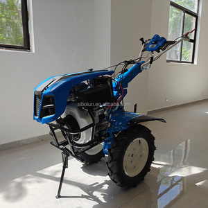Potente e Resistente <span class=keywords><strong>Motozappa</strong></span> Diesel 186F con Affidabile Avviamento Elettrico, Elegante Corpo Bicolore e Doppi Fari Luminosi - Product Image 1