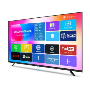 65 inch thông minh <span class=keywords><strong>TV</strong></span> 4K Ultra HD LED <span class=keywords><strong>Android</strong></span> thông minh <span class=keywords><strong>TV</strong></span> Trung Quốc Hot Bán 32 40 50 65 75 inch màn hình phẳng HD LED televiso LCD 32 50 55 trong - Product Image 1