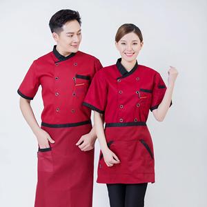 Chaquetas de chef de fabricante profesional de diseño único, chaqueta de chef de algodón para bar y restaurante de hotel ligera - Product Image 5