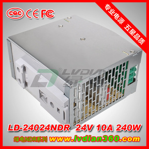 Fuente de Alimentación Ndr para Riel DIN, 24V 10A, Salida Única, Fuente de Alimentación Conmutada CA/CC para Uso Industrial - Product Image 4