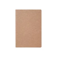 Carnet de notes personnalisé en papier kraft A5/A6 avec pages vierges, idéal pour les cadeaux promotionnels d'entreprise, d'école ou de bureau