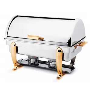 Factory Hot Selling High Quality Stainless Steel Containers Chafer Food Warmer Catering Equipment Buffet