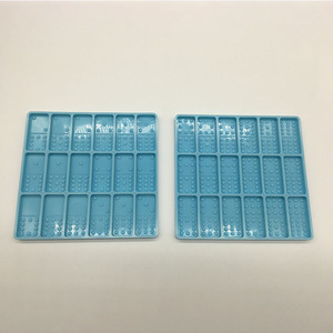 Molde de Resina de Silicona para Dominó Early Riser Juego Completo (5 Piezas) Herramientas para Tartas Directo de Fábrica Excelente para Hornear Dominós - Product Image 4