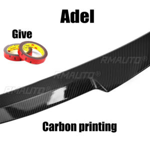 Aileron de toit style M4 MP PSM en fibre de carbone pour BMW Série 3 E92 2006-2014 320i 325i, kit d'aileron de coffre - Product Image 6